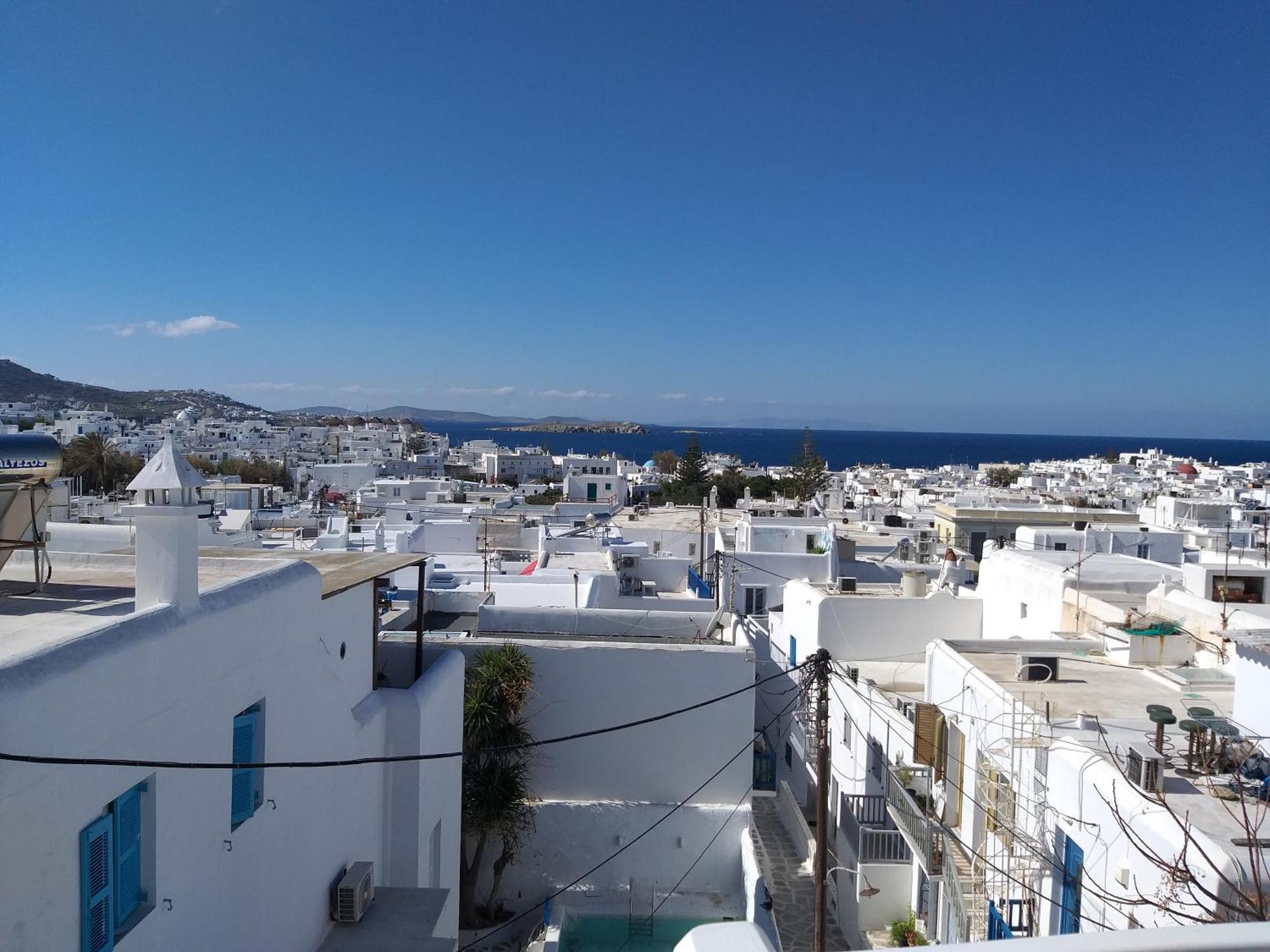 Alex Oldtown Sea View Rooms And Appartments Mykonos Town Exterior foto