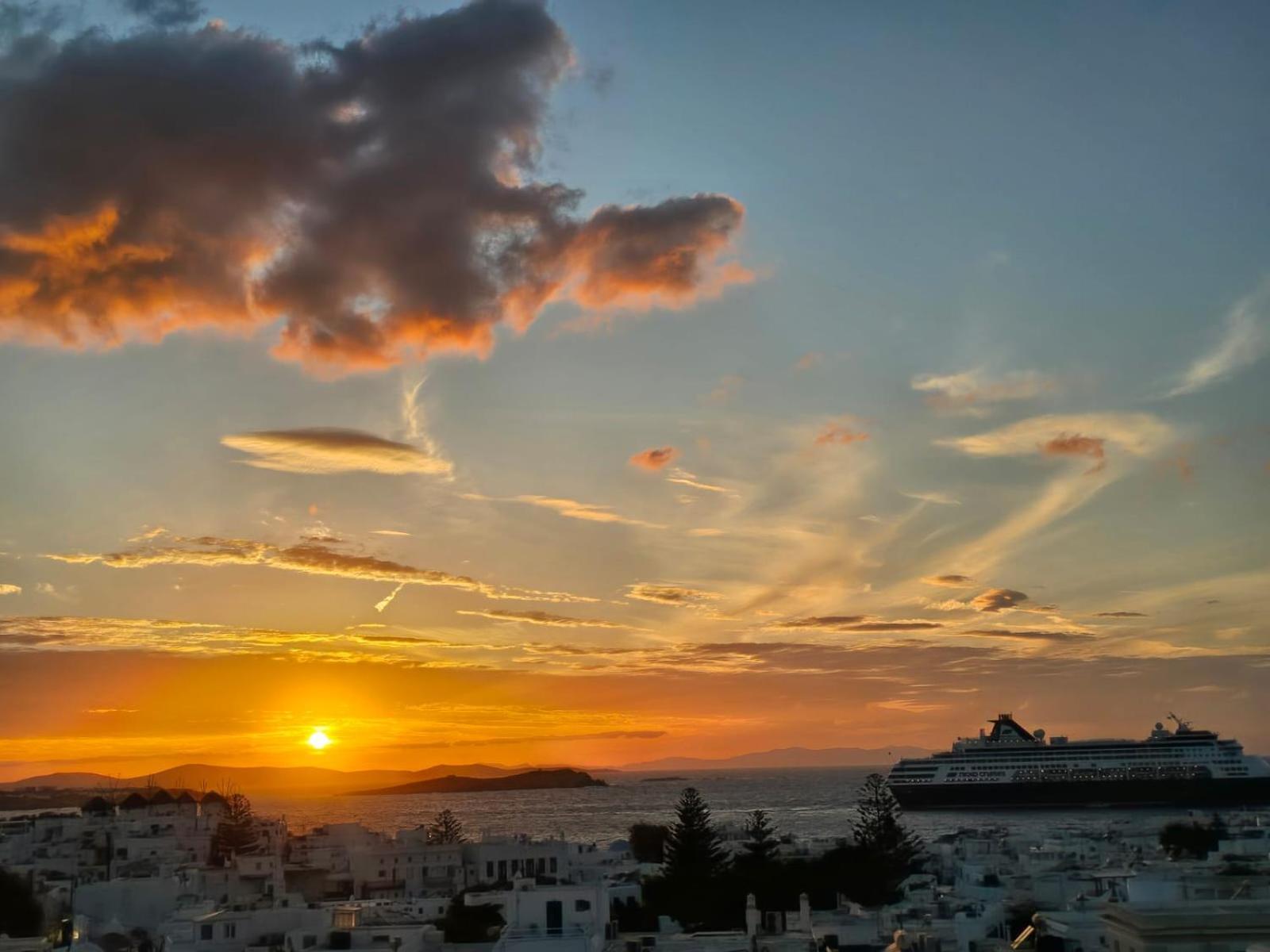 Alex Oldtown Sea View Rooms And Appartments Mykonos Town Exterior foto
